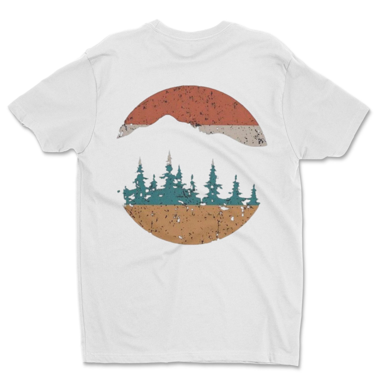 Custom T-Shirt Mountains/ Unisex Soft Style T-Shirts, Next Level- Cotton gallery