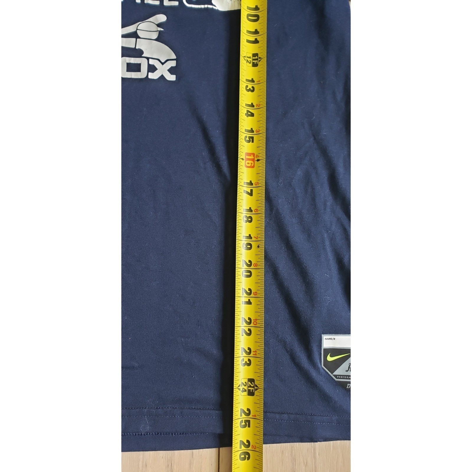Nike Dri Fit Chicago White Sox Shirt Mens Small Blue MLB Baseball Athletic Tee gallery