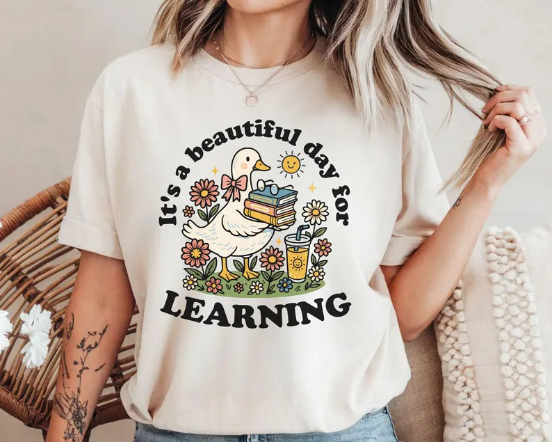 its beautiful day for learning Comfort Tee gallery