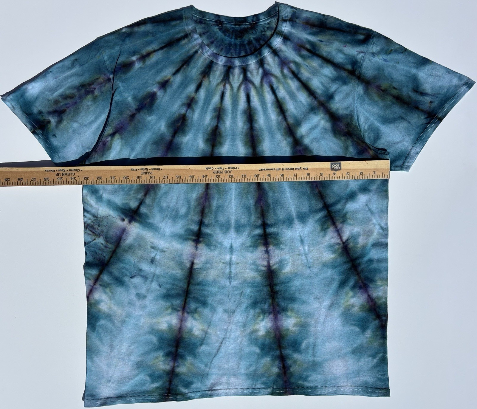 Handmade Ice Tie Dye Adult T-Shirt Unisex Size XL Multicolored Gildan Tee NEW gallery