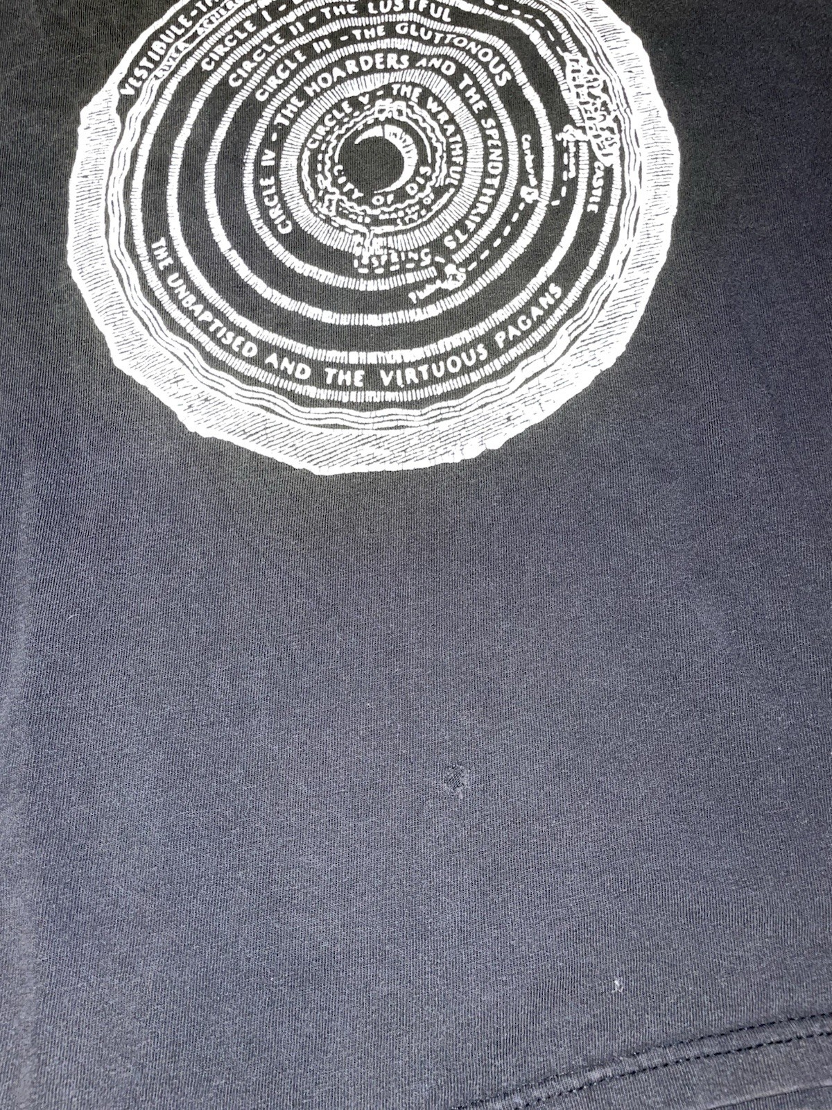 Vintage Nirvana Vestibule Shirt 90s Spiral Size Large gallery
