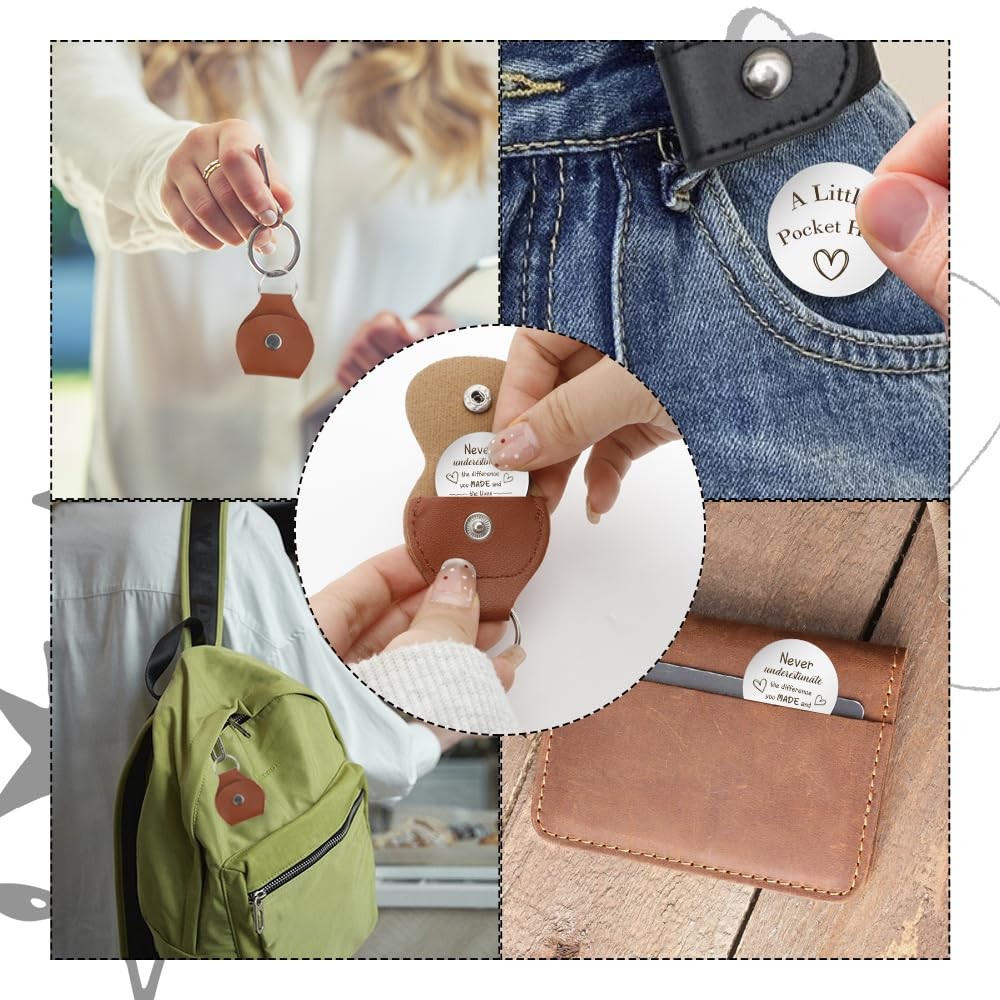 Pocket Hug Token Gift for Back to School Mom Dad Couples Grandparents gallery