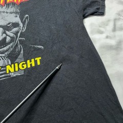Universal Monsters Comedy Night T-Shirt Mens L Black Frankenstein Horror Promo