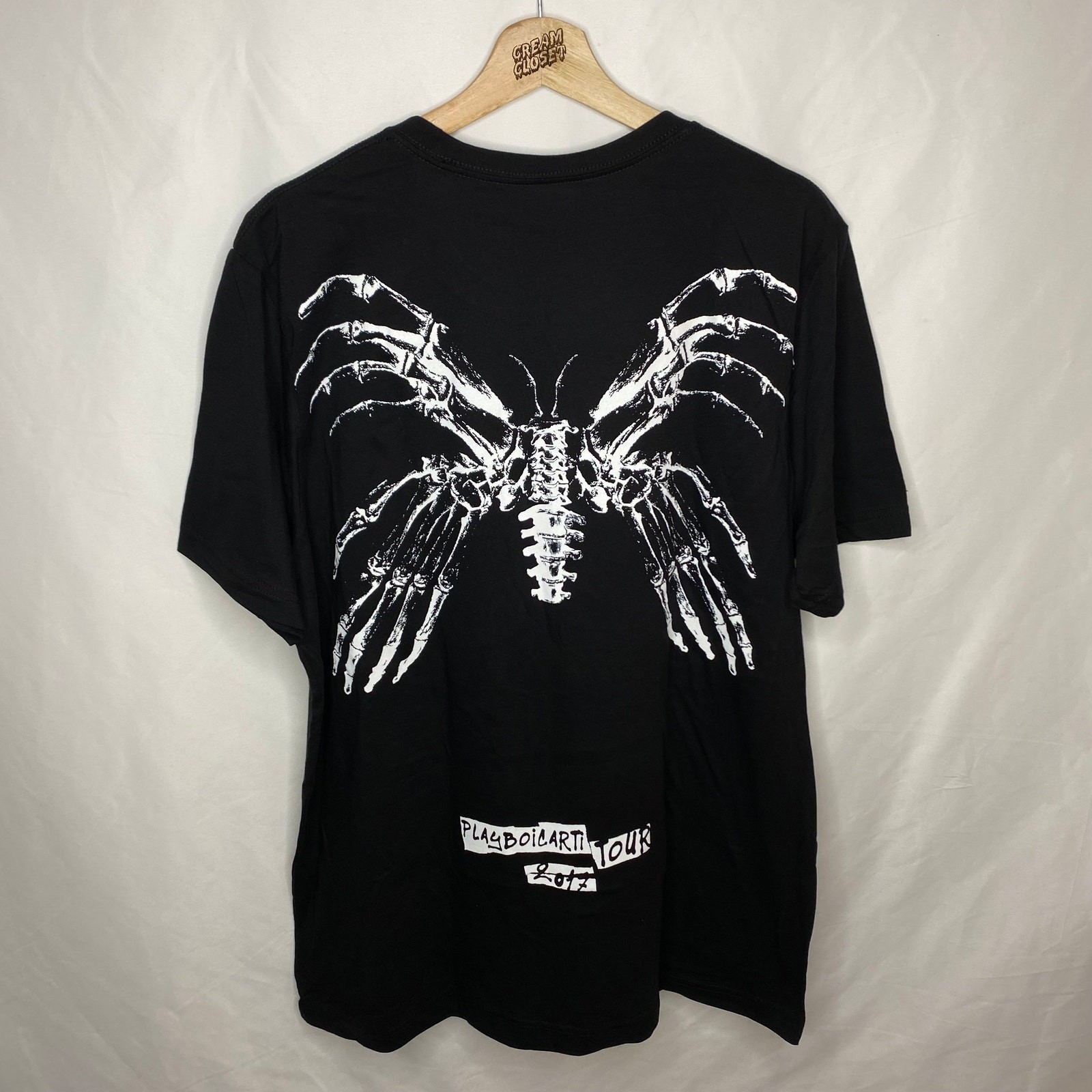 Playboi Carti AWGE Joker Die Lit MUSIC Opium Whole Lotta Red Tour Merch Tee XL gallery