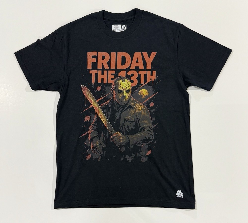 “Friday the 13th” Black Classic T-Shirt (ALL SIZES S-2XL)