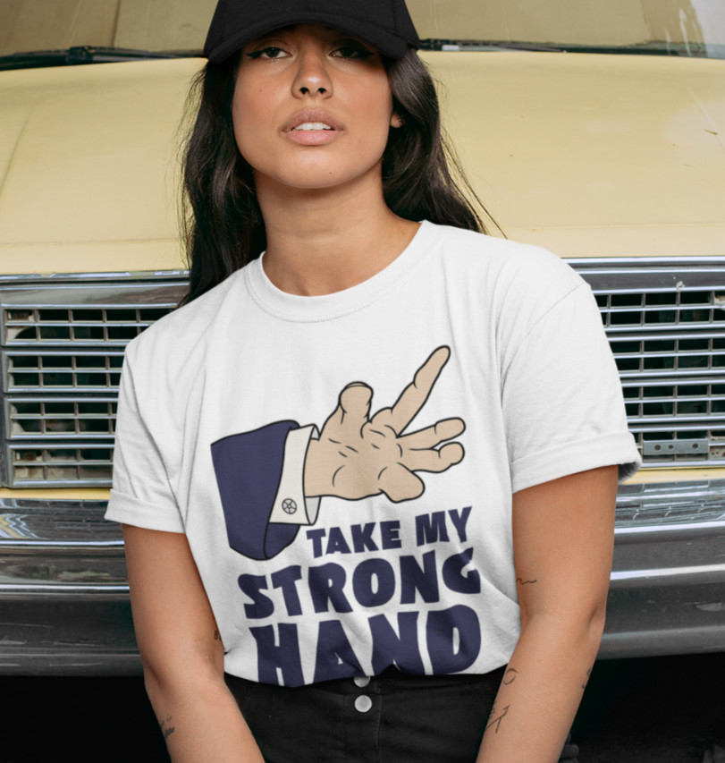 Take My Strong Hand T SHIRT Funny Scary Movie 2 Quote Adult Dark Humor Joke TEE gallery