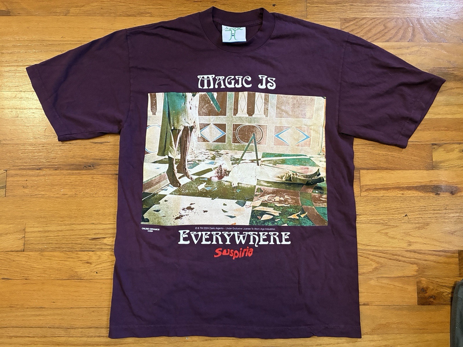 Online Ceramics Shirt Suspiria Magic Is Everywhere Argento Thom Yorke Radiohead gallery