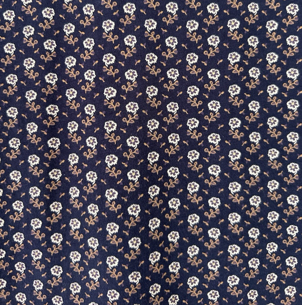 Ted Baker T-shirt Men's Floral Navy 100% Cotton Size 5 - UK XL gallery