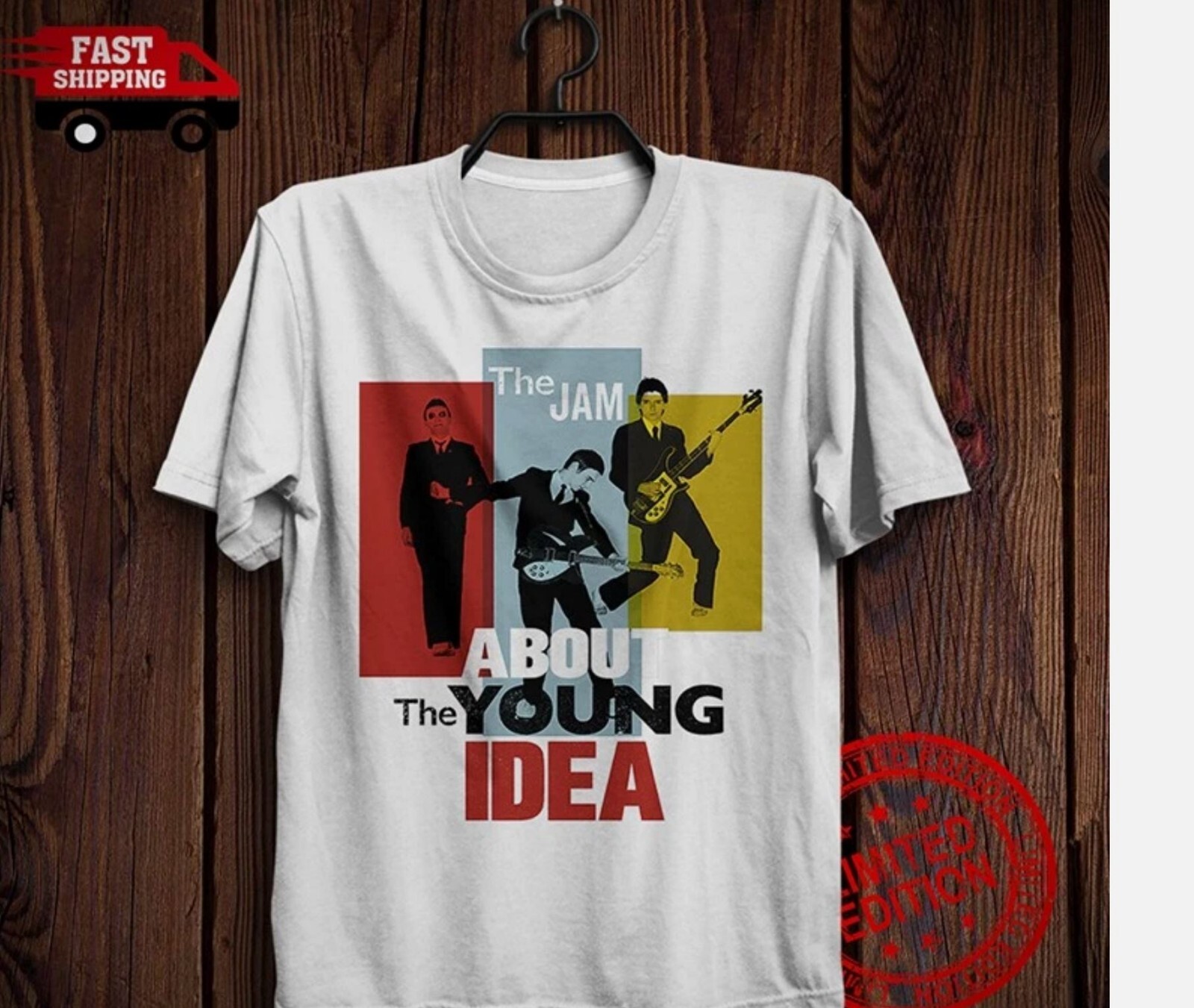 About The Young Idea The Very Best Of The Jam T shirt Paul Weller, Bruce Foxton gallery