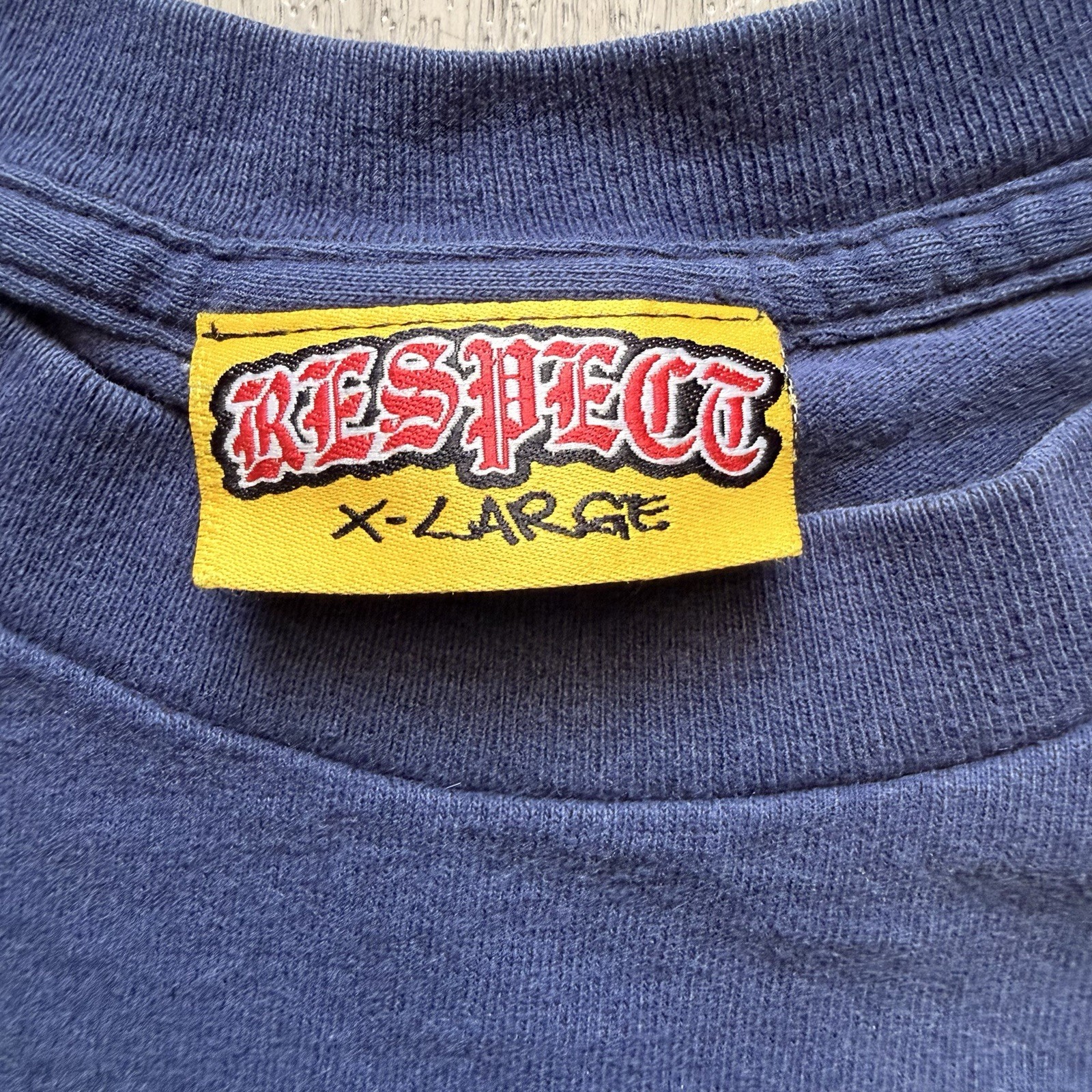VTG 2000s Respect Skateboard MATRIX T-Shirt Mens XL Blue Skate Street Y2k gallery