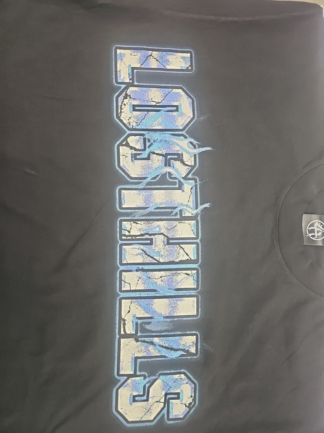LOST HILLS LOGO FRONT AND MIRROR STYLE LGO BACK BLACK MEN'S LG (OS) FIRE 🔥 🔥 gallery