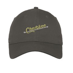 Indian Cherokee Embroidered Soft Low Profile Hat
