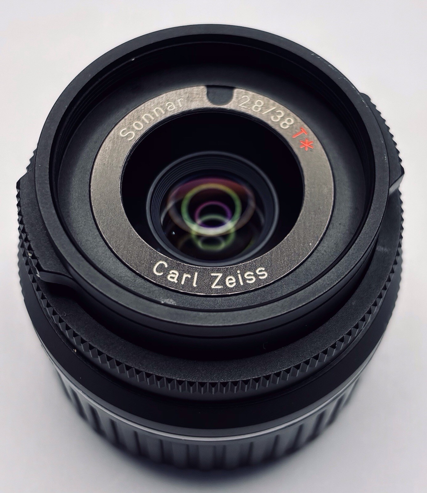 Contax T T2 Lens to Leica M (with glass)