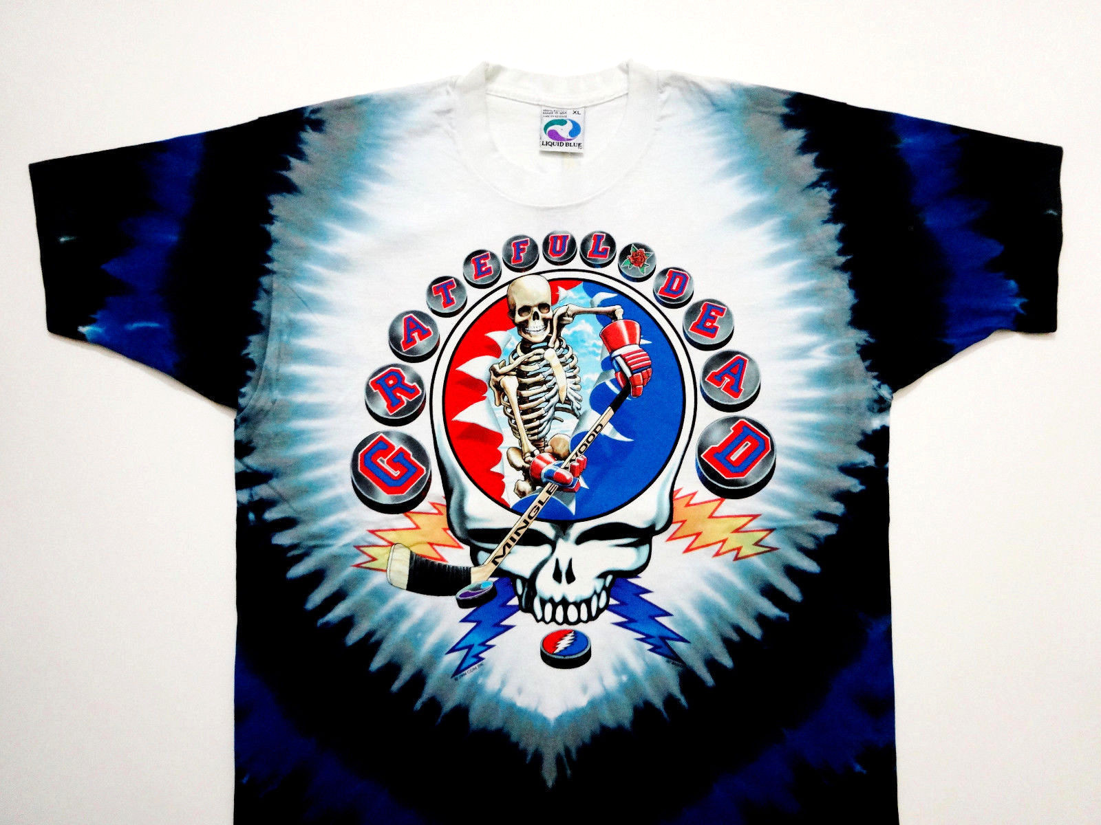 Grateful Dead Shirt T Shirt Vintage 1994 Hockey NHL '94 Puck Stick GD GDM XL New gallery