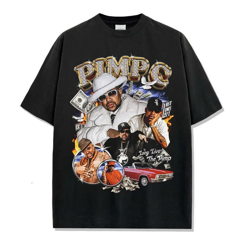 Pimp C Graphic Tee UGK Bun B Underground Kings vtg Rap Graphic design T-Shirt gallery