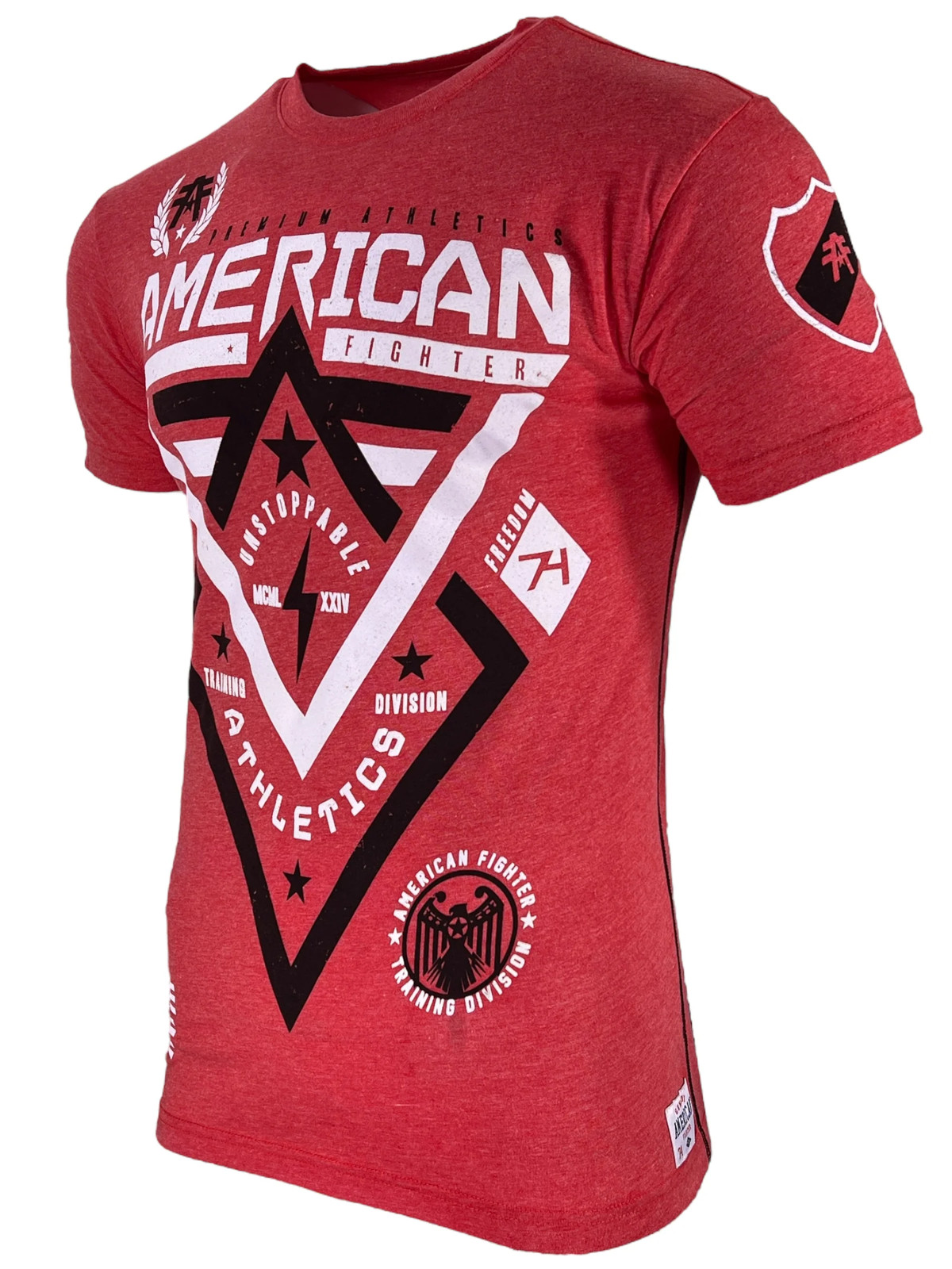 American Fighter Men's T-shirt Alaska Red Crew neck Athletic XS-5XL gallery