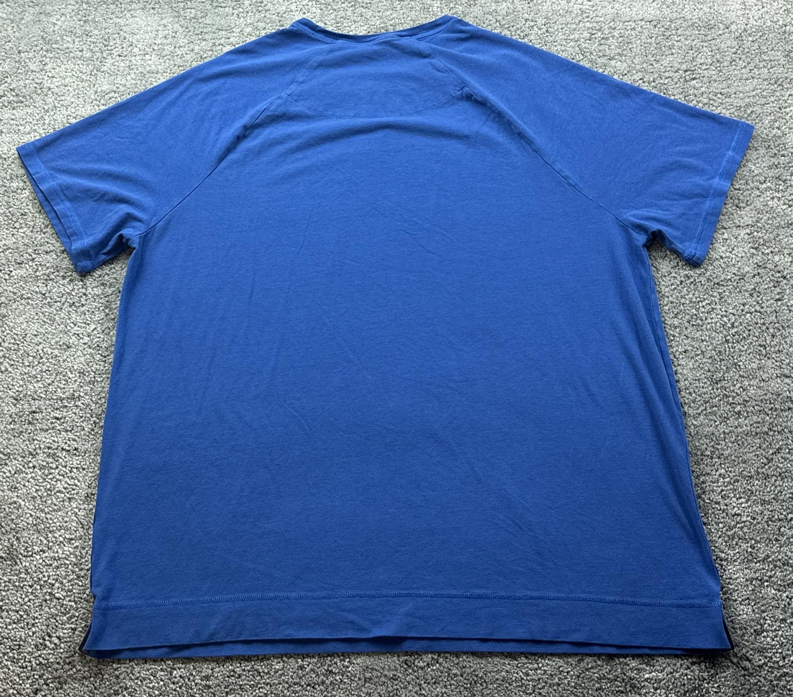 Tommy Bahama Shirt Mens XLT Blue Soft Stretch Jersey Logo Tee Tagless Casual gallery