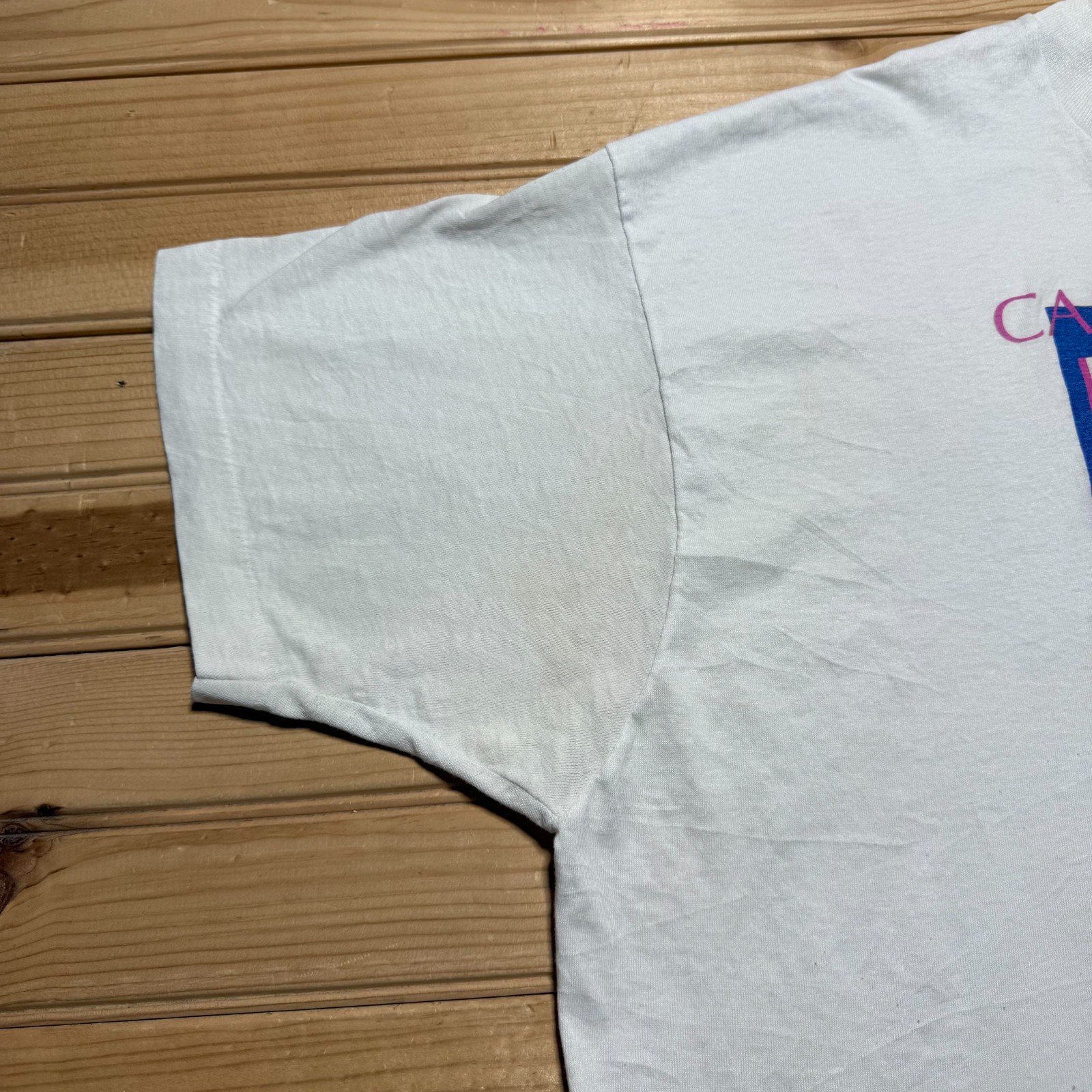 Vintage 1991 Caribbean Moon Vintson Dolphins Ocean Marine Life Art T-Shirt - 3XL gallery