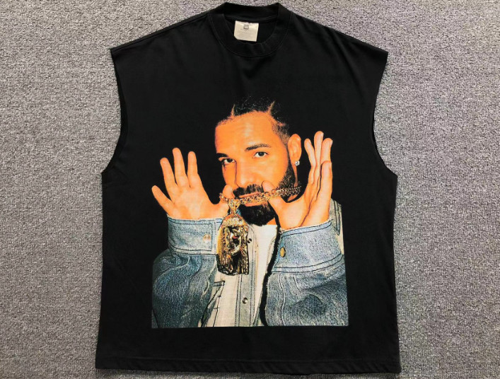 Vintage Graphic Oversized Sleeveless T-Shirt – Urban Streetwear Edition gallery