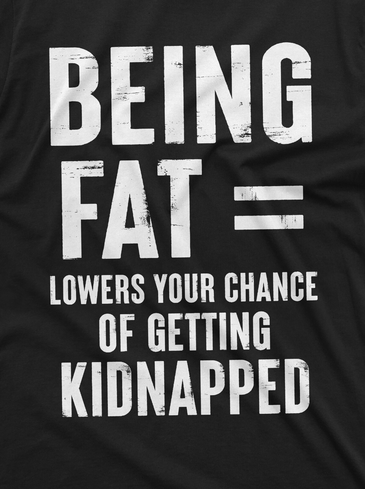 Men's Funny Bein Fat Positive T-shirt Birthday Gift For Him Her Guys Funny shirt gallery