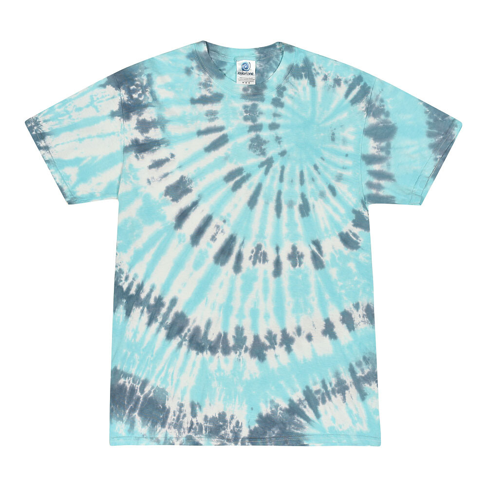 Tie Dye T-Shirts Multi-Color Adult XXX-Large 100% Cotton Colortone gallery