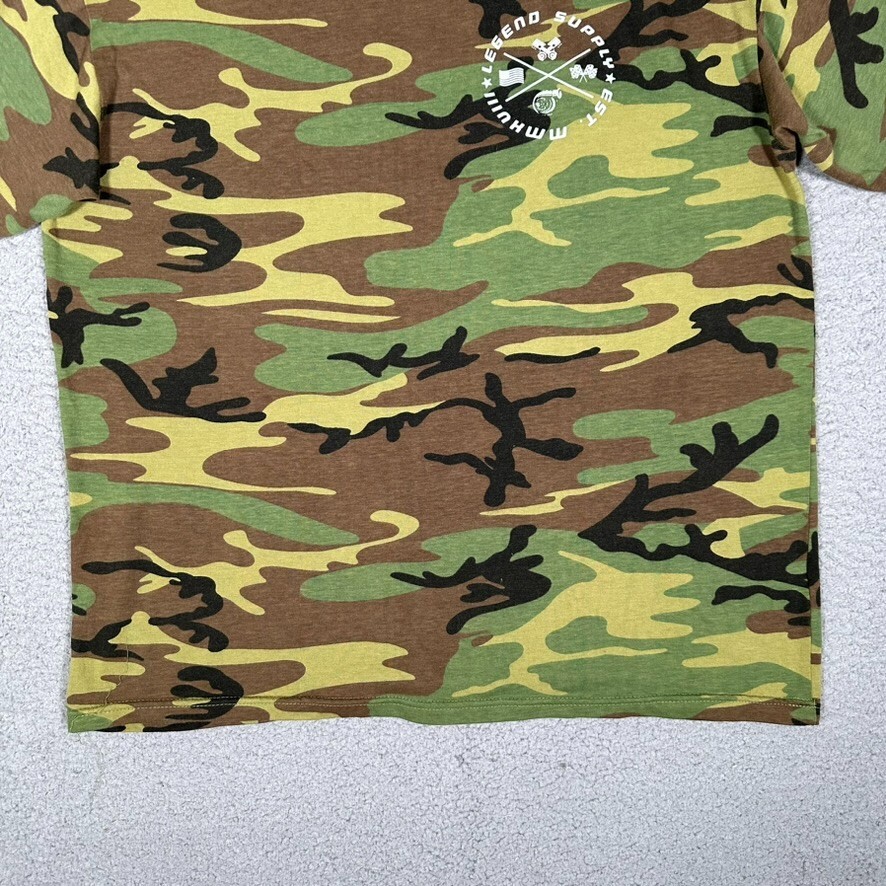 RothCO Shirt Mens XL Green Camo Graphic Tee Hunting Casual Preppy Logo gallery