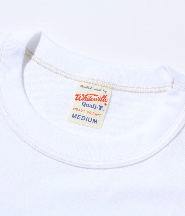 Whitesville WV73544 2-PACK T-SHIRT OFF-WHITE Size L Men's unused Made in Japan gallery