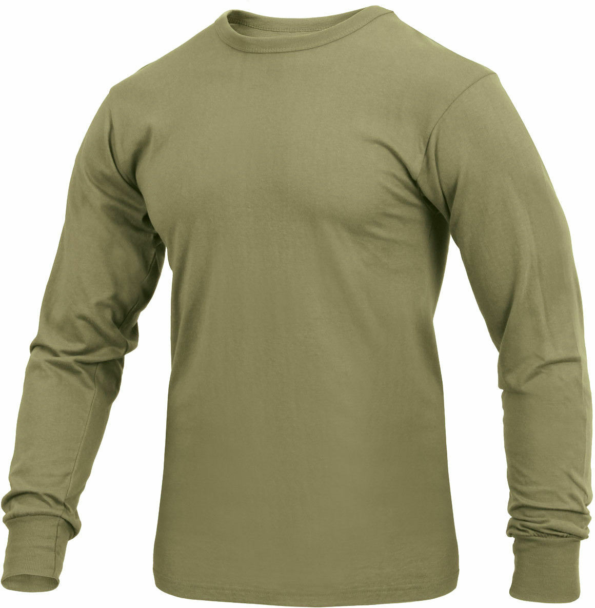 3 Pack Coyote Brown Official AR 670-1 Tactical US Army Solid Long Sleeve T-Shirt gallery
