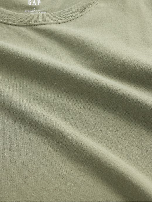 NWT GAP Everyday Soft Long-Sleeve T-Shirt Shirt 100% cotton Walden Green Men M gallery
