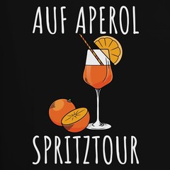 Aperol Spritz Splash Summer Party Cocktail Fans Funny Saying Men’s T-Shirt