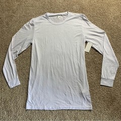 32 Degrees Heat Men’s White Long Sleeve Base Layer Shirt Size Small
