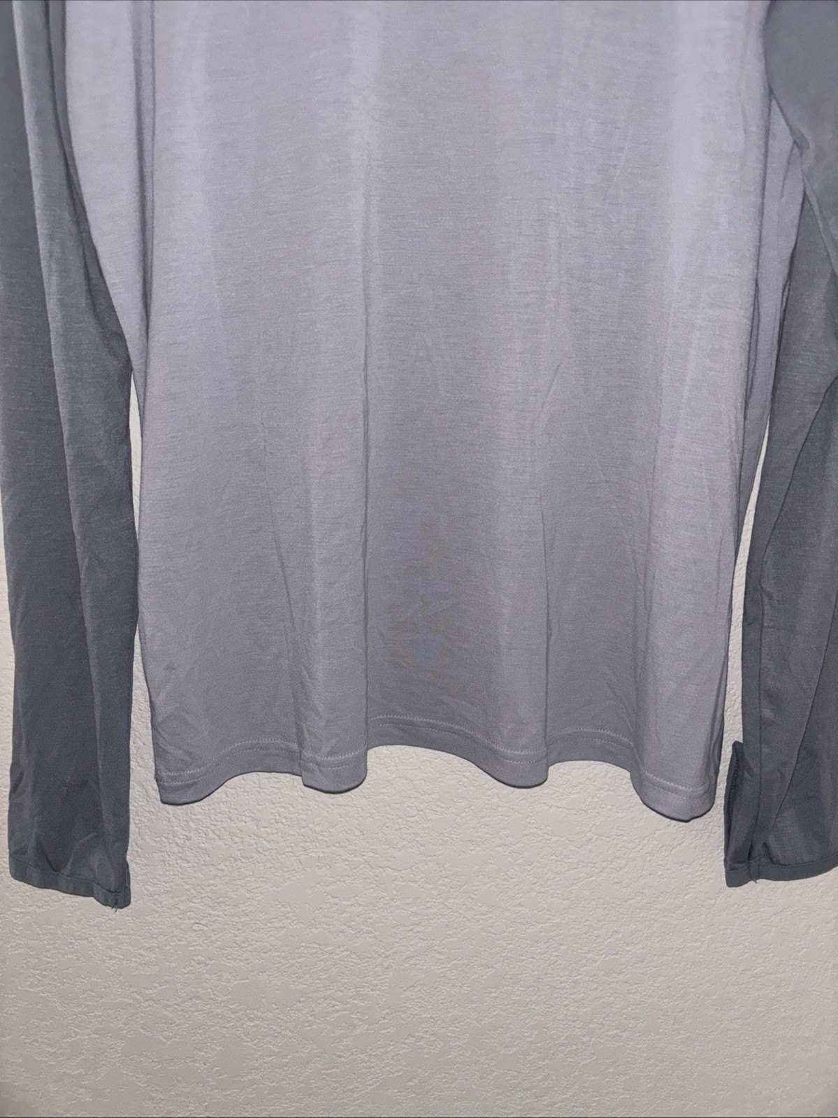 Free Fly Bamboo Hybrid Hoodie Mens Medium Slate Aspen Grey Sun UPF 50+ NWT gallery