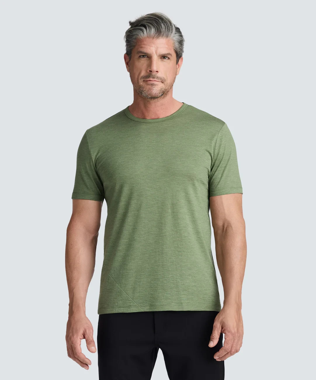 Unbound Merino x Carryology Meili T‑Shirt | SAGE GREEN | LARGE | w/PATCH | gallery
