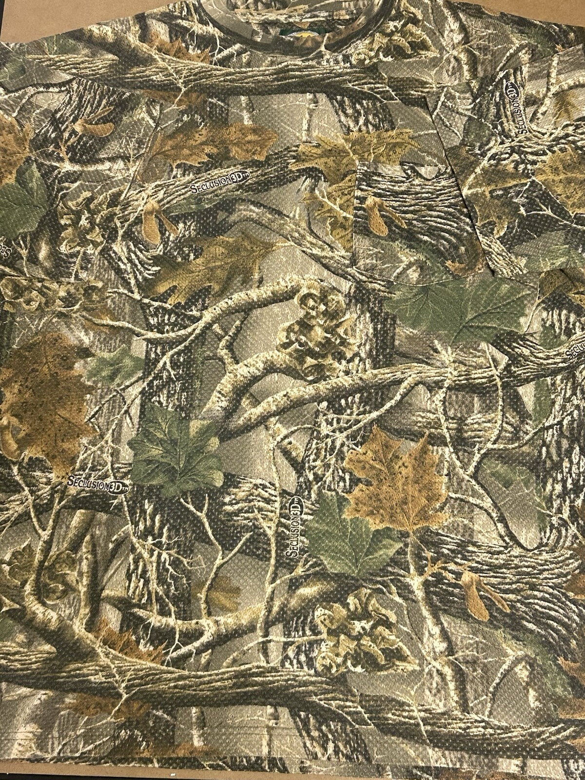 cabelas seclusion 3d shirt breathable Men’s Large Camo
