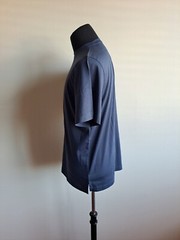 NWT Left Coast Tee Men’s Short Sleeve Pima Cotton Navy Blue T-Shirt Top Size M