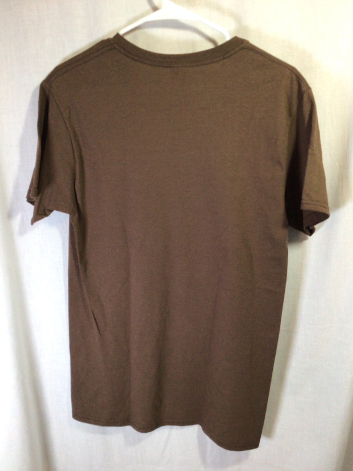 Halloween Skull Brown Small Cotton T Shirt T18 gallery