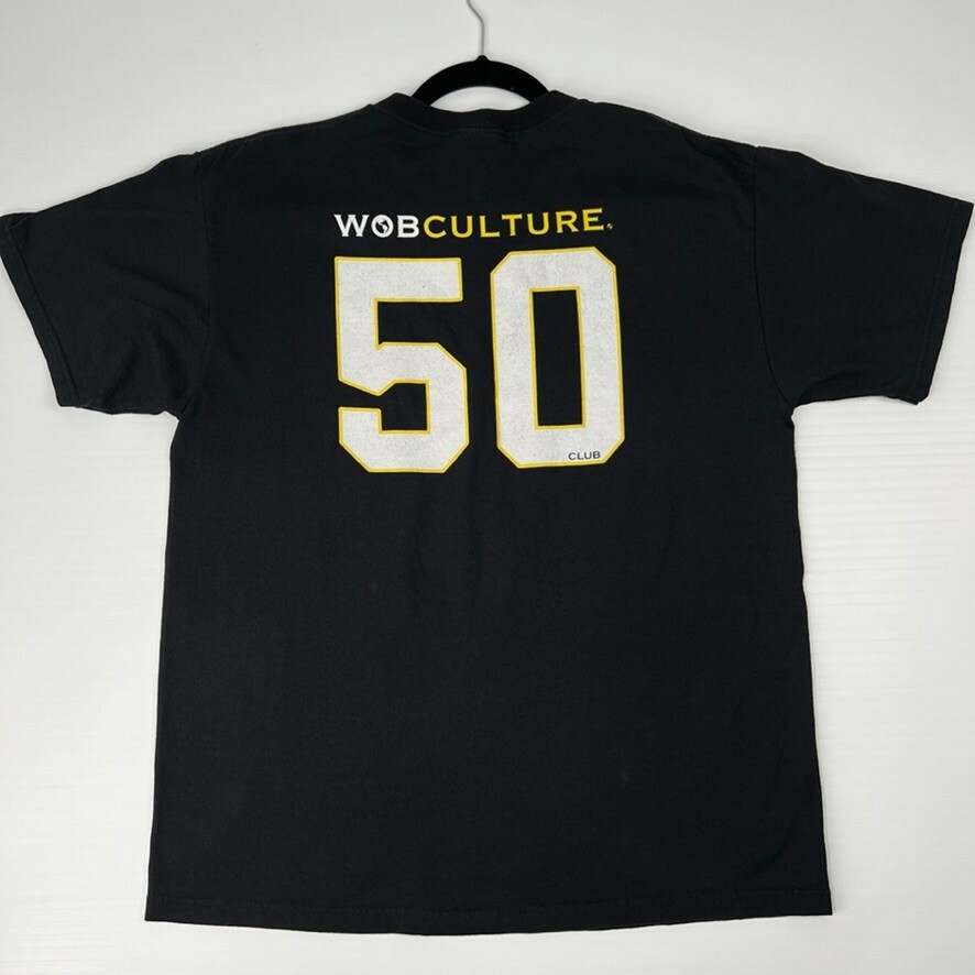 World Of Beer Shirt Men Large Loyalty Club 50 WOB Culture Work Party Gym Go gallery