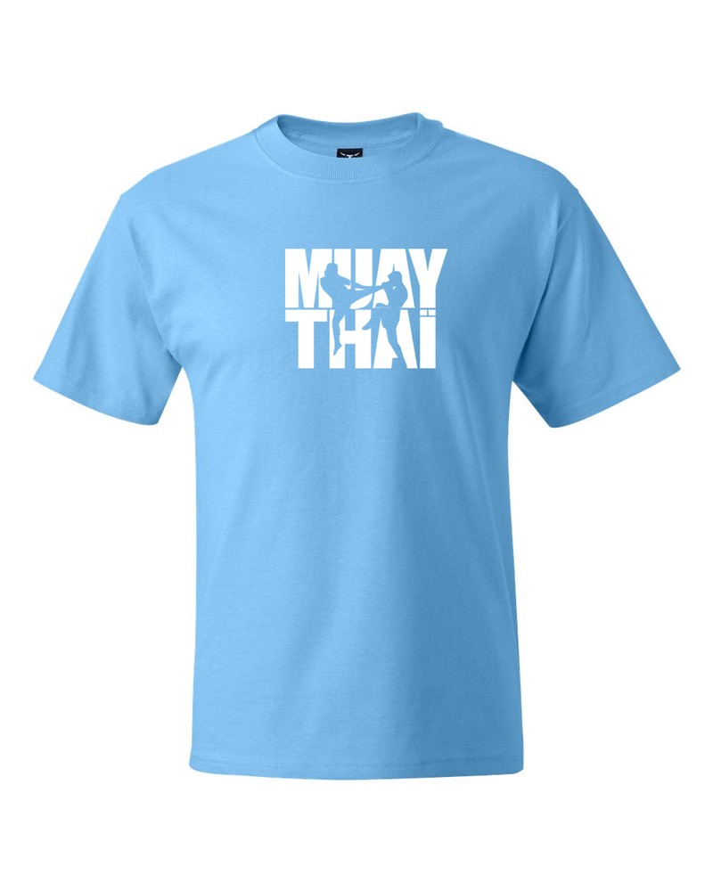 Muay Thai Kickboxing Fighting Logo Tshirts S-3XL
