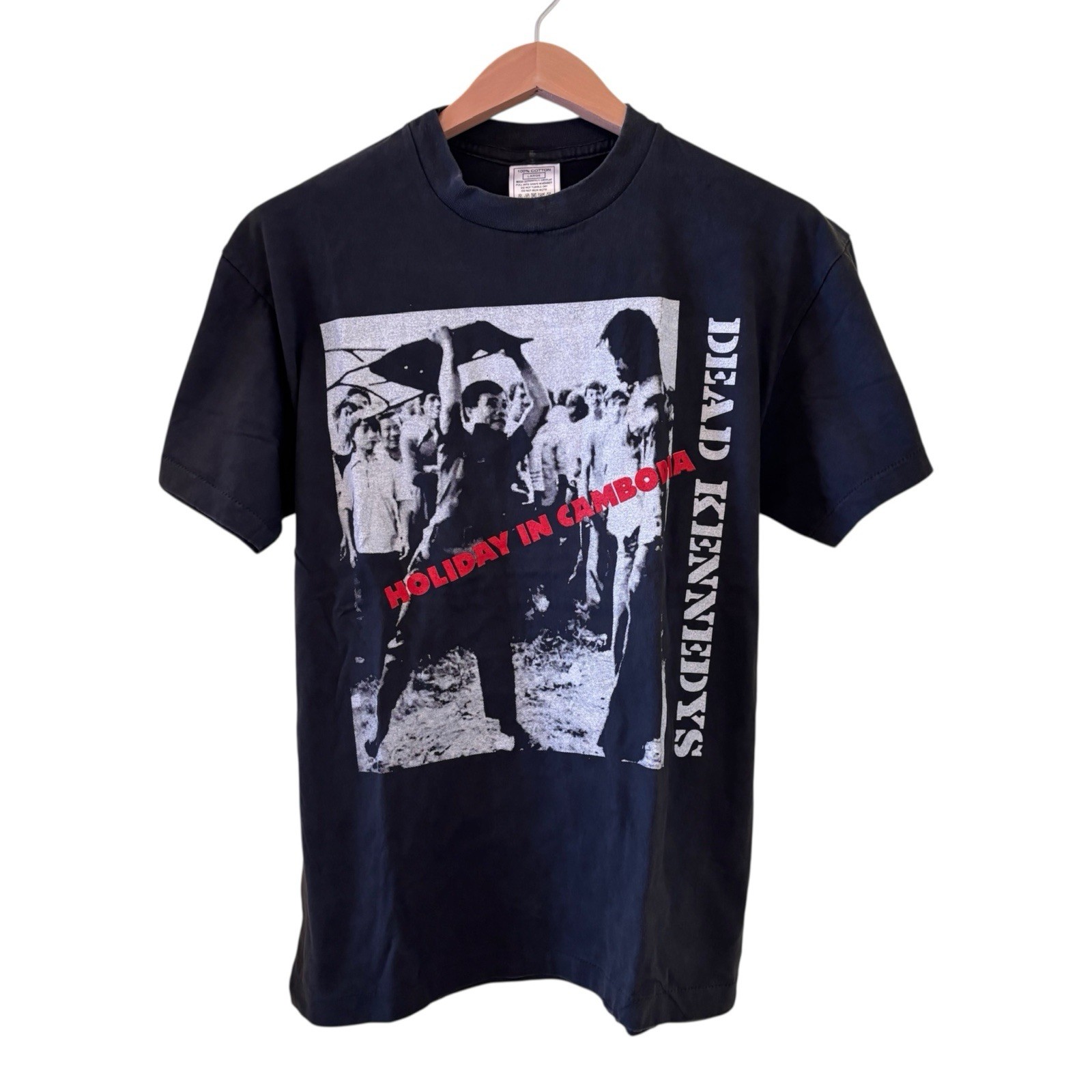 Dead Kennedys Reprint Vintage Band Tee Shirt Holiday In Cambodia Rare Large gallery