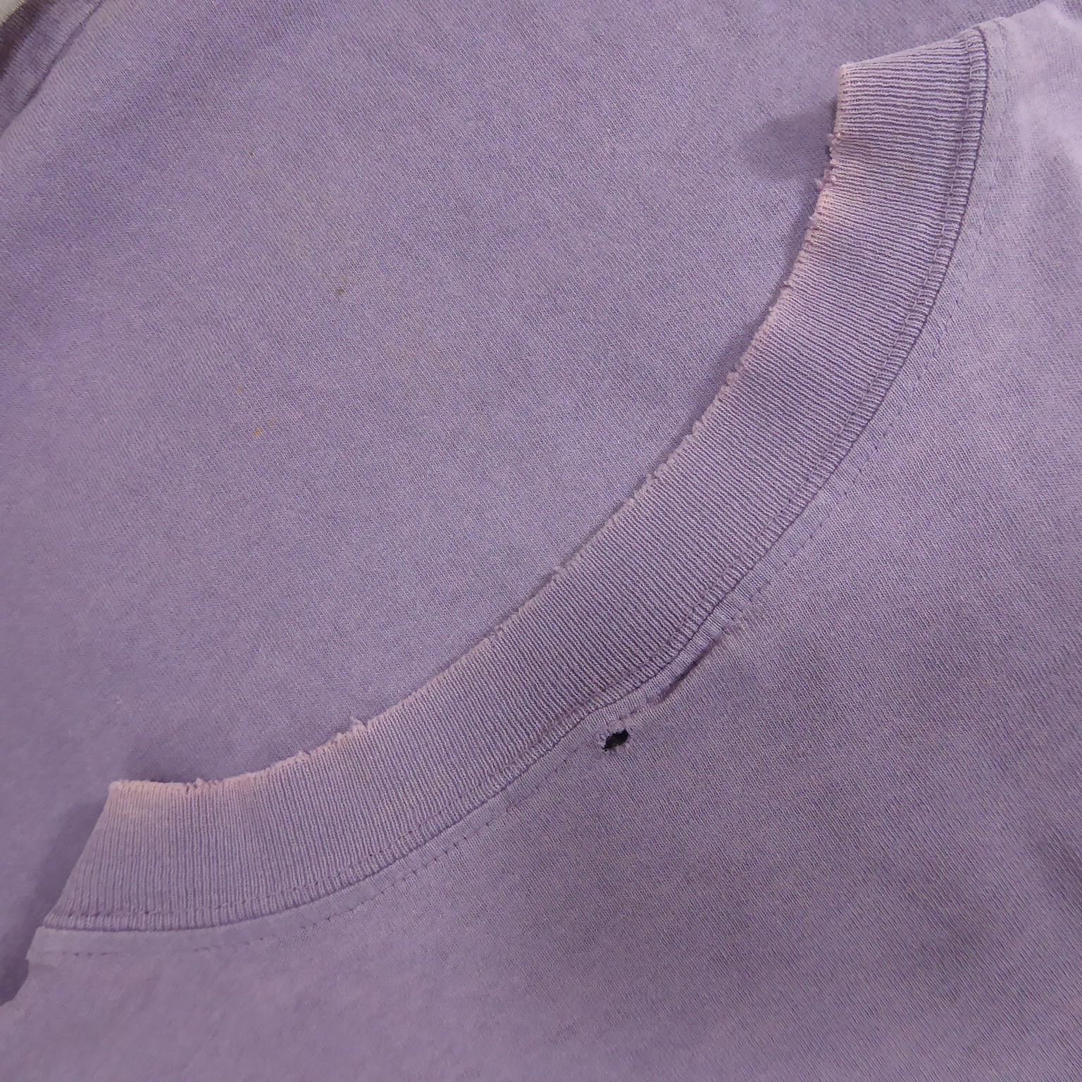 Vintage 80s 90s Mens BUM Equipment Oversized T-Shirt Periwinkle Blue Purple L XL gallery