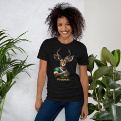 Springbok Supporter Soft and Lightweight Unisex T-shirt South African Rugby