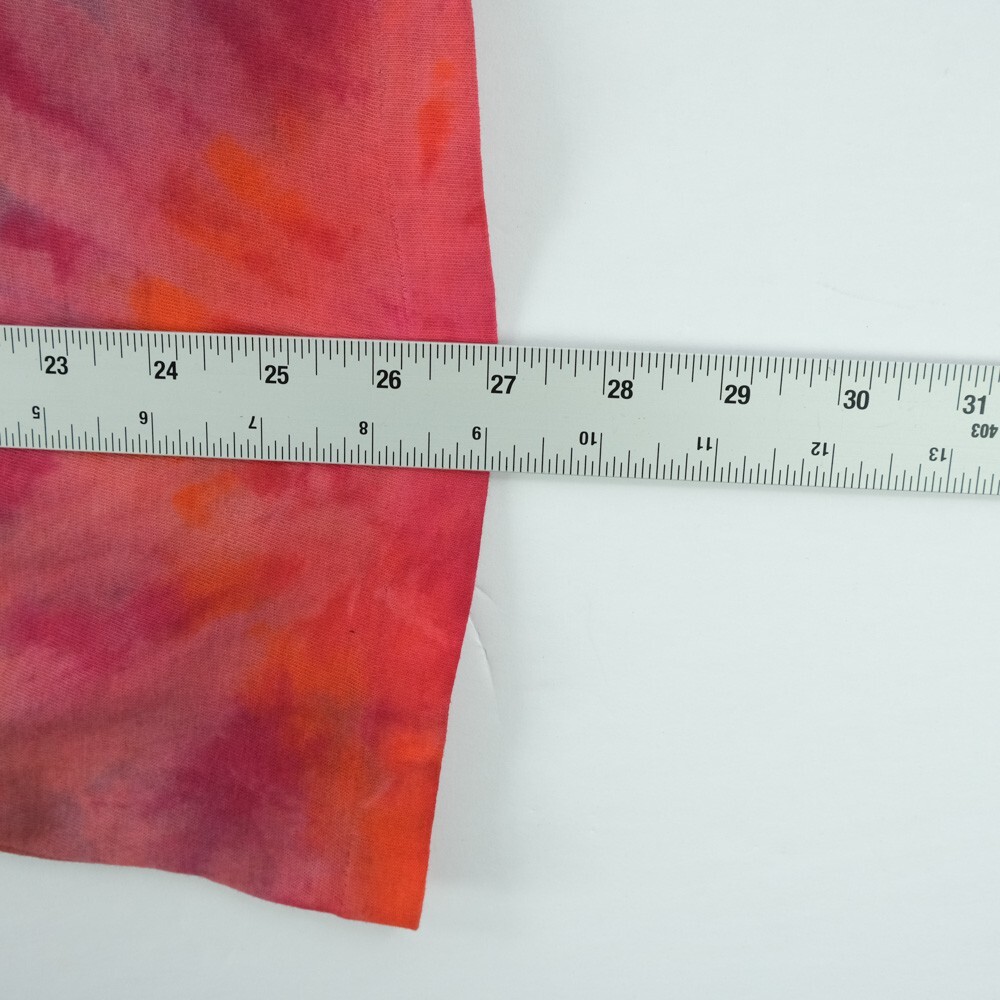 NWOT Single Stitch T-Shirt Blank Hand Tie Dye Brazil Made S/S Hering Sz. M 38' gallery