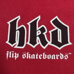 Vintage 2000s Flip Skateboards HKD Hell Killed Demons skater tee Y2K rare