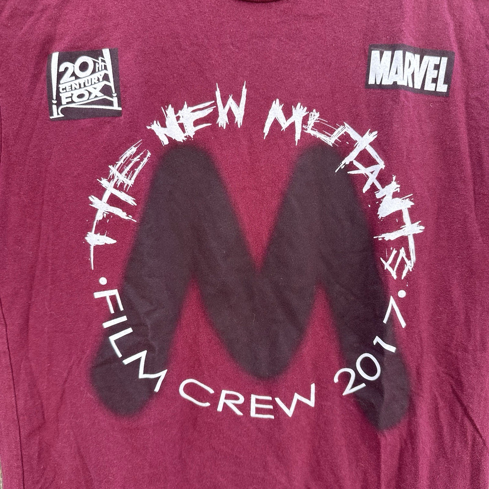 The New Mutants Marvel 20th Century Fox Film Crew Promo T-Shirt Rare gallery