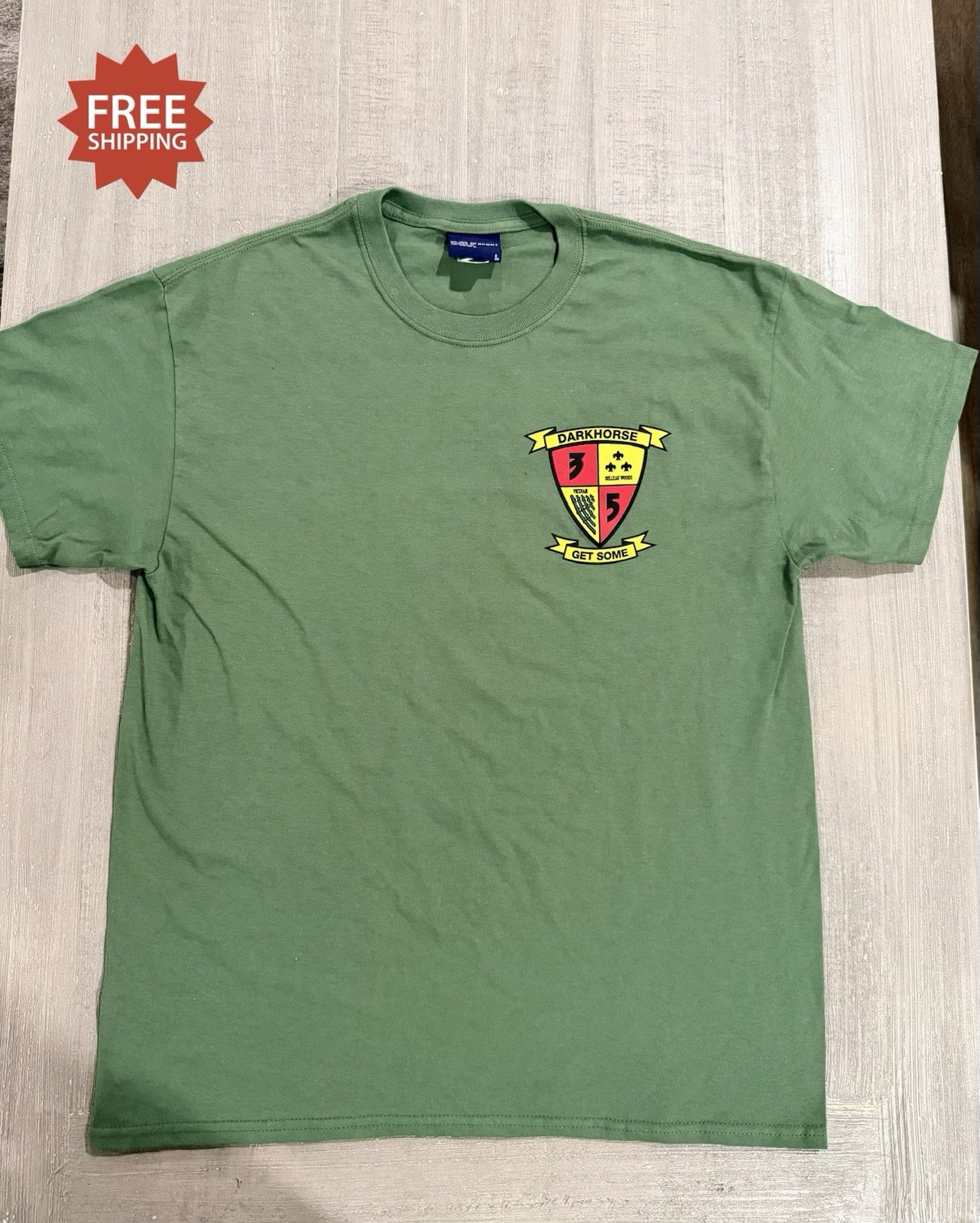 UNITED STATES MARINE CORPS USMC 3rd Battalion 5th Marines Division T-Shirt – S