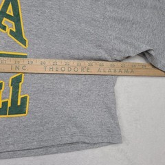 Vintage 80s Russell Athletic High School Football Crop Top T Shirt XXL USA Made