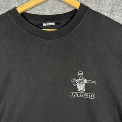 Undefeated 5 Strikes Black Graphic T-Shirt Mens XL Football Referee Streetwear