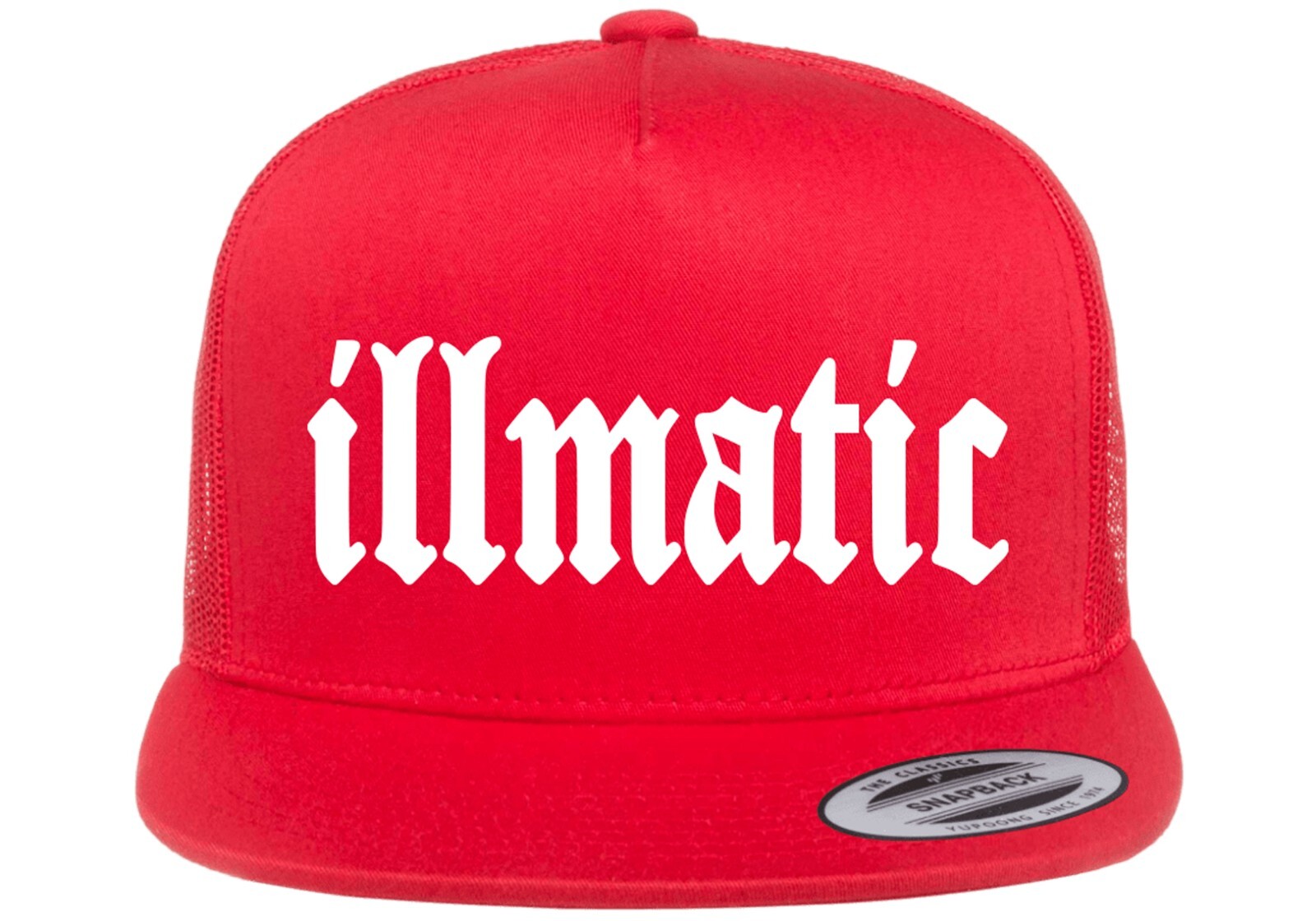 Illmatic Nas Trucker Hat Mesh Back Snapback Hip Hop Street Baseball Unisex Cap