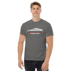Honda Prelude 1990 Pop-Up Headlight 4WS Custom Graphic Tee T-Shirt Gift