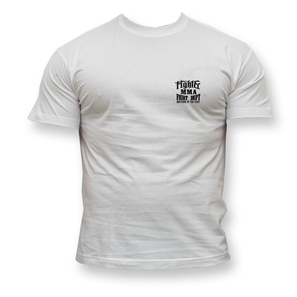 Dirty Ray Martial Arts MMA Fighter Men's Short Sleeve Herren Kurzarm T-Shirt K50 gallery